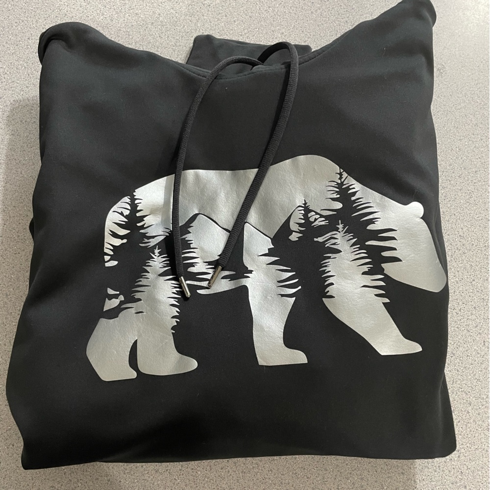 Size L Black Hoodie